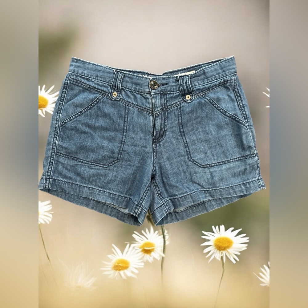 DKNY SOHO Denim Cotton Shorts Sz 6